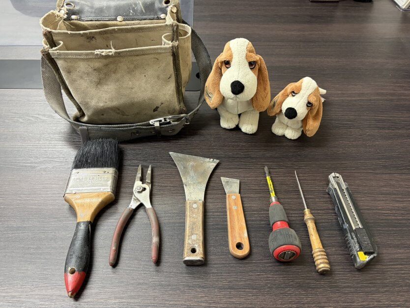 選挙の「七つ道具」と、職人の「七つ道具」