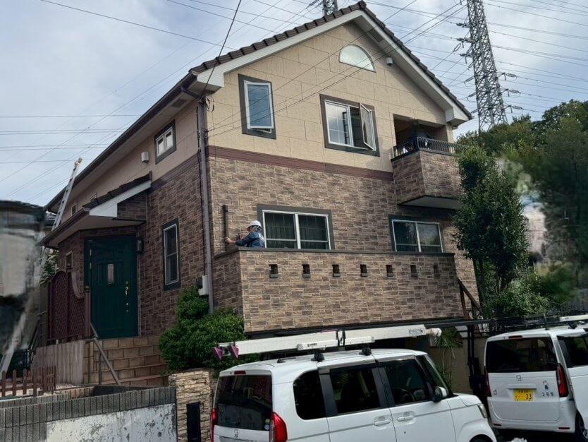 A様邸 塗装工事：町田市小山ヶ丘Before画像